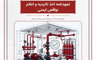بانک مدارک تعهدنامه اخذ تائيديه و اعلام نواقص ايمنی