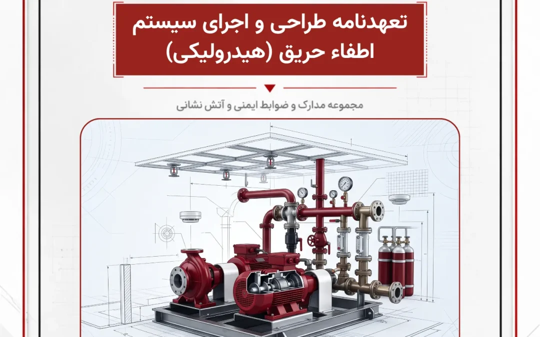 تعهدنامه طراحی و اجرای سیستم اطفاء حریق (هیدرولیکی)