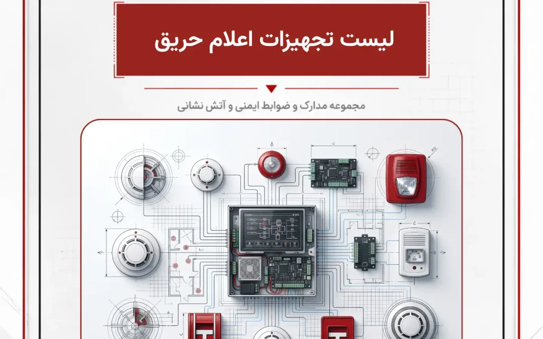 لیست تجهیزات اعلام حریق