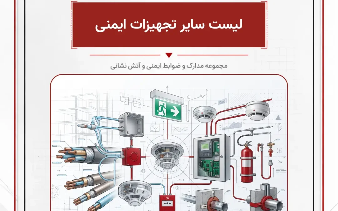 لیست سایر تجهیزات ايمنی