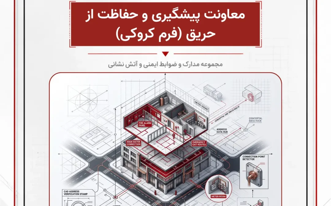 معاونت پیشگیری و حفاظت از حریق (فرم کروکی)